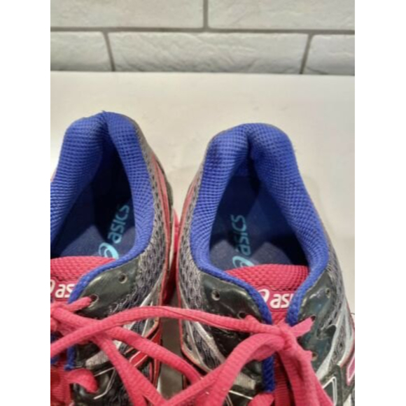 Asics Womens Gel-Flux‎ 2 Running Shoes Multicolor T568N Lace Up Low Top Mesh 10M - Picture 5 of 12